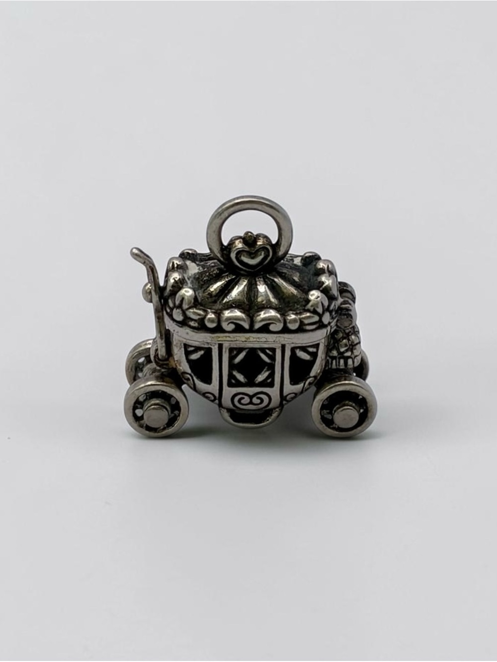 Brighton Cinderella Carriage Charm Pendant Trinket Box